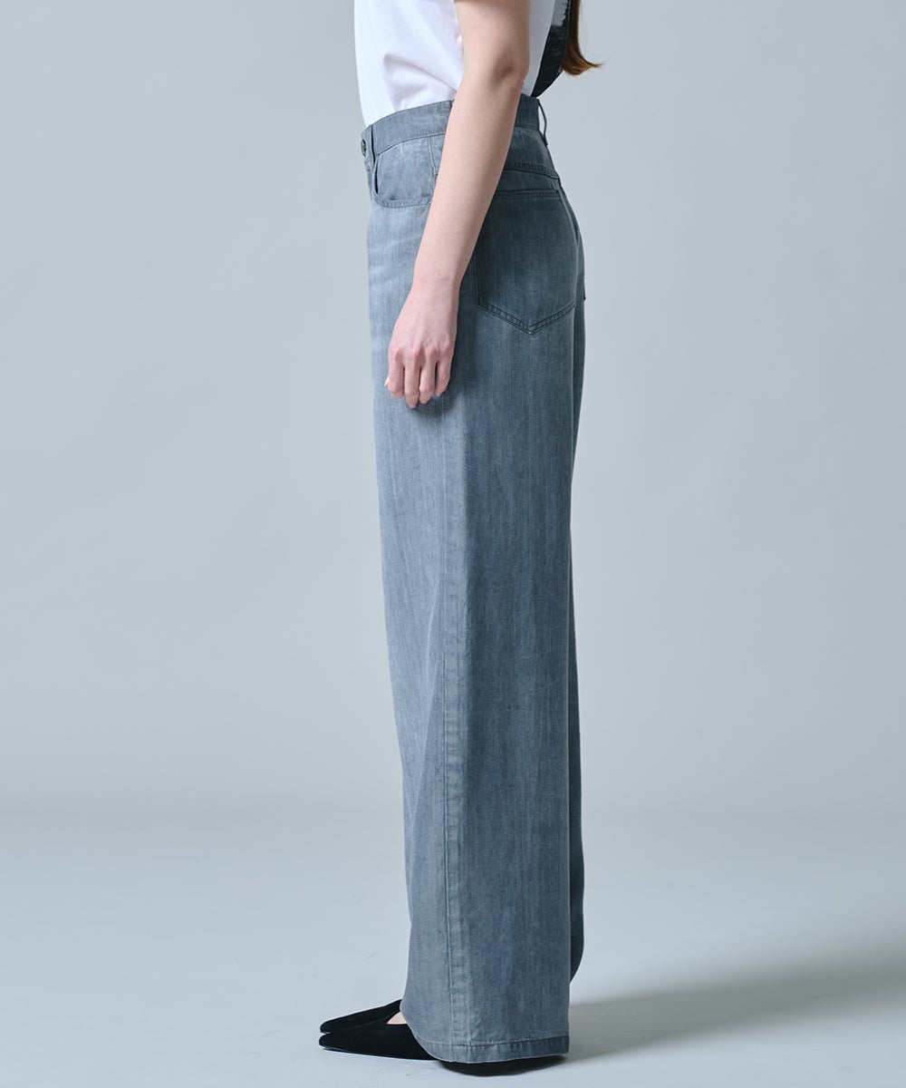 DSC / テンセルワイドデニムパンツ BOTTOMS Night STORE | ダブル