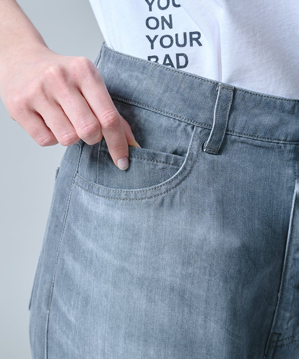 DSC / テンセルワイドデニムパンツ BOTTOMS Night STORE | ダブル