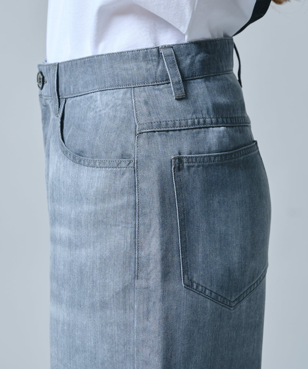 DSC / テンセルワイドデニムパンツ BOTTOMS Night STORE | ダブル