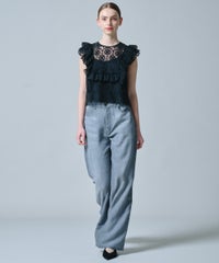 DSC / レースフリルブラウス TOPS Night STORE | ダブルスタンダード 