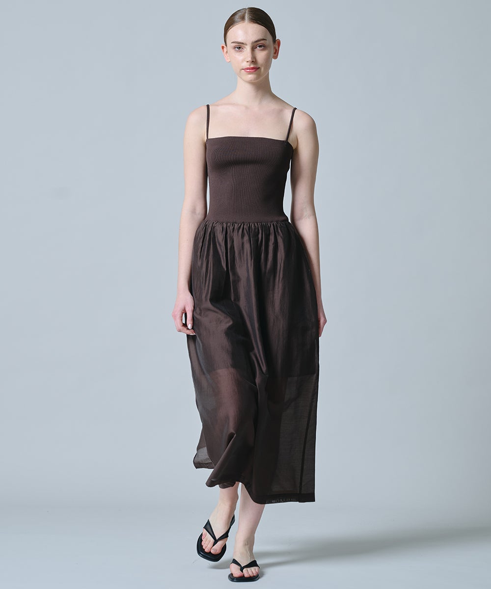 DSC / ダル糸コクーンキャミワンピース DRESS Night STORE | ダブル