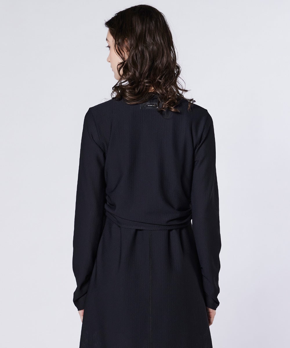 ESSENTIAL / メッシュトリコット ジッパートップス TOPS Night STORE