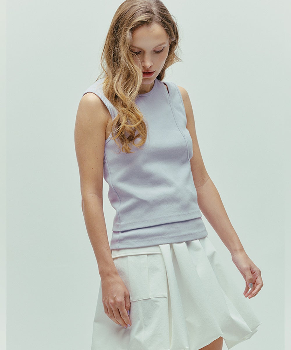 L'Appartement ベアテレコTANK ESSENTIAL / ベアテレコ レイヤードタンクトップ TOPS Night STORE