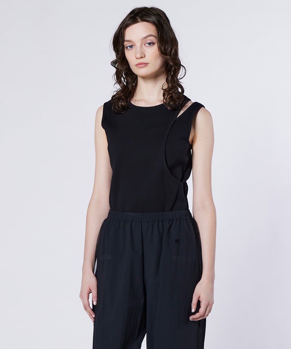 ESSENTIAL / ベアテレコ レイヤードタンクトップ TOPS Night STORE