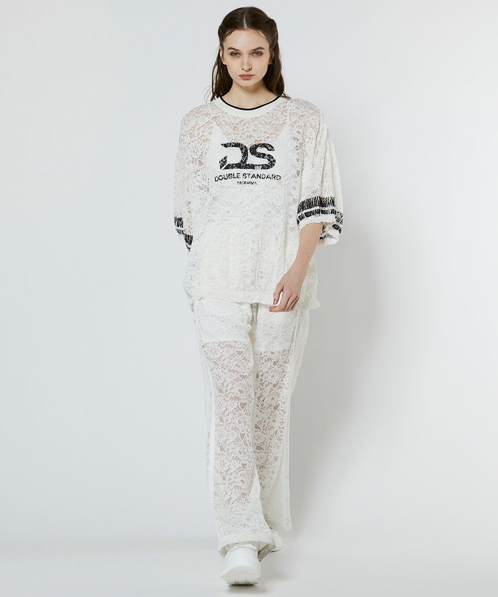 ESSENTIAL / フラワーラッセルレースパンツ BOTTOMS Night STORE