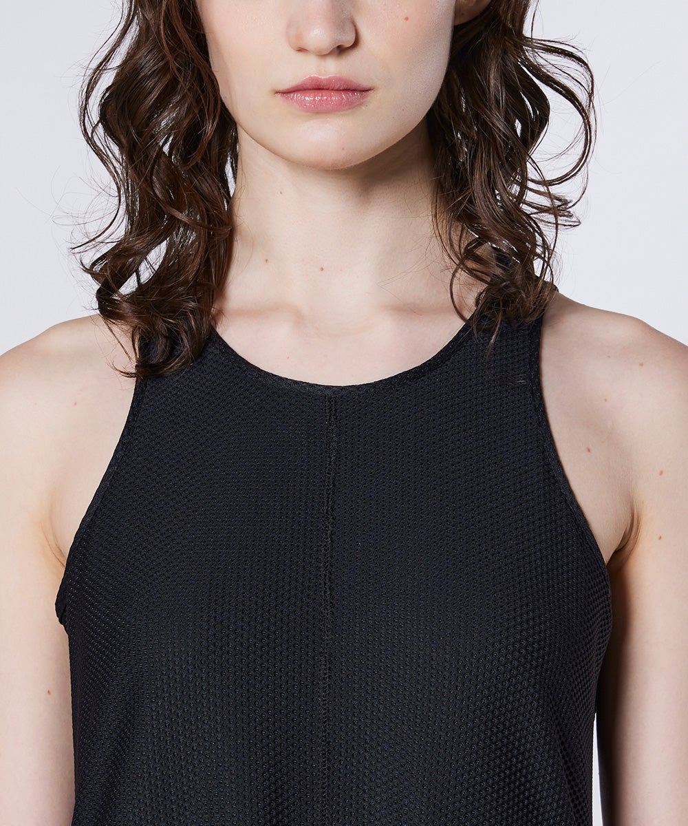ESSENTIAL / メッシュトリコット マキシワンピース DRESS Night STORE
