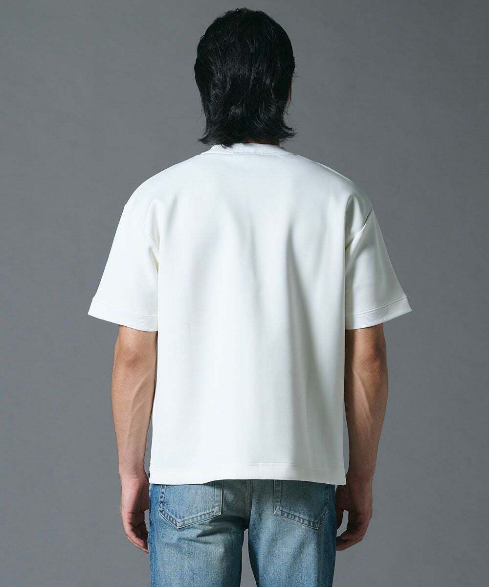 D/him H刺繍スキューバニットTシャツ TOPS Night STORE | ダブル