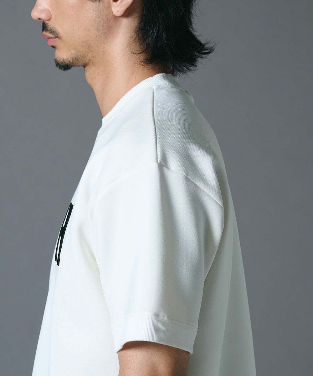 D/him H刺繍スキューバニットTシャツ TOPS Night STORE | ダブル