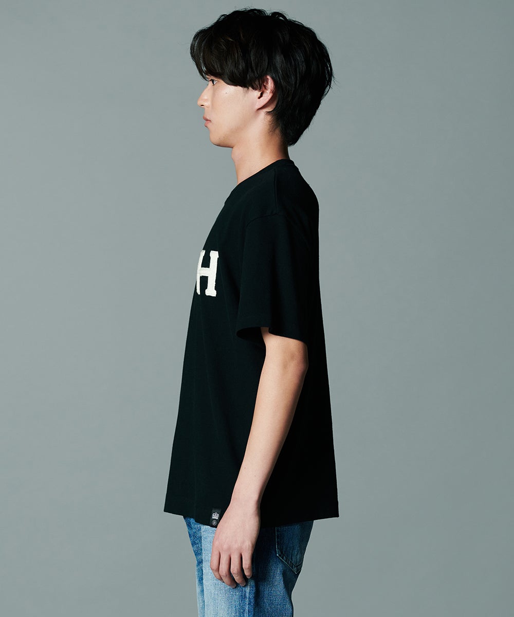 D/him H刺繍フライスTシャツ TOPS Night STORE | ダブルスタンダード