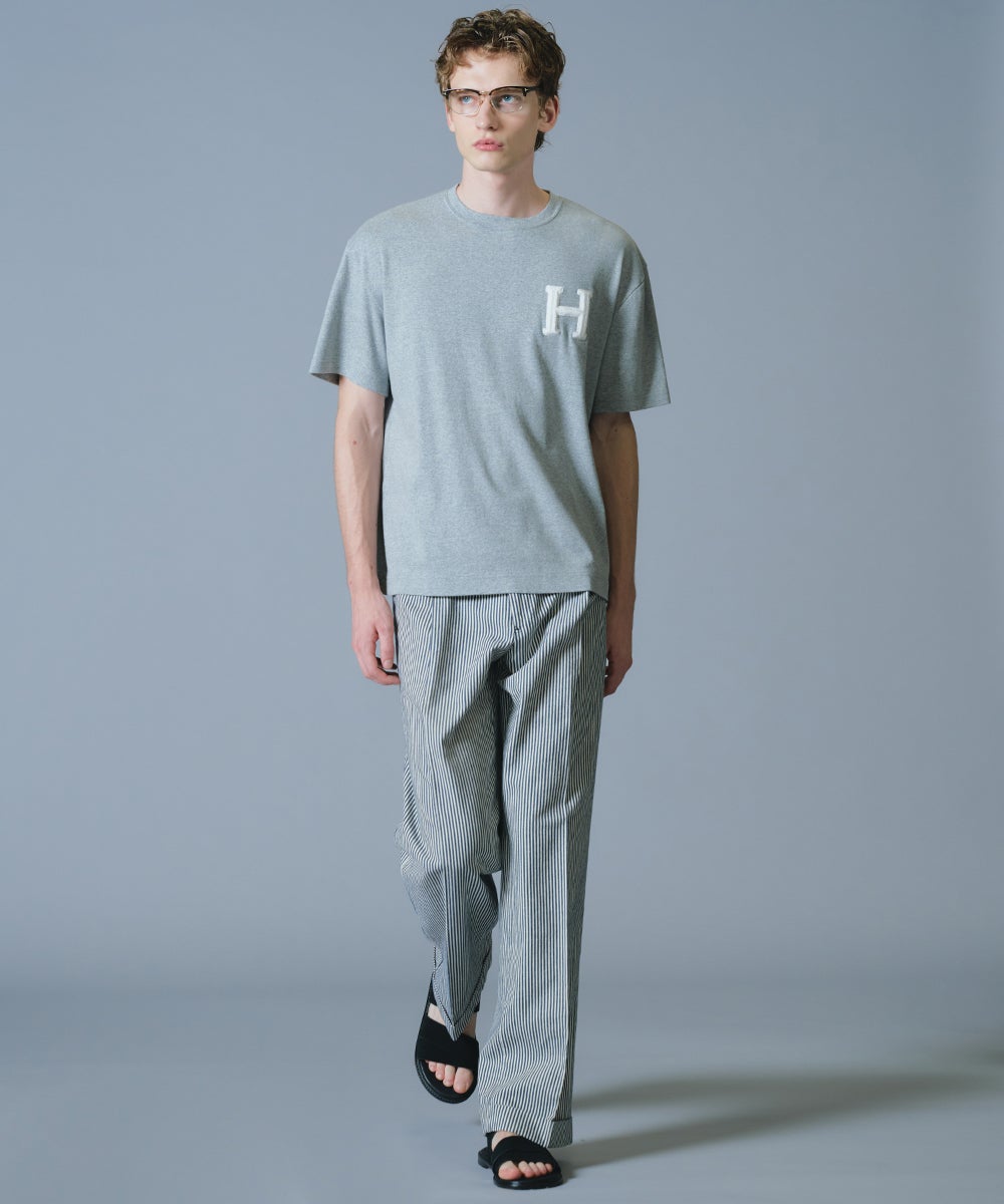 D/him H刺繍フライスTシャツ TOPS Night STORE | ダブルスタンダード