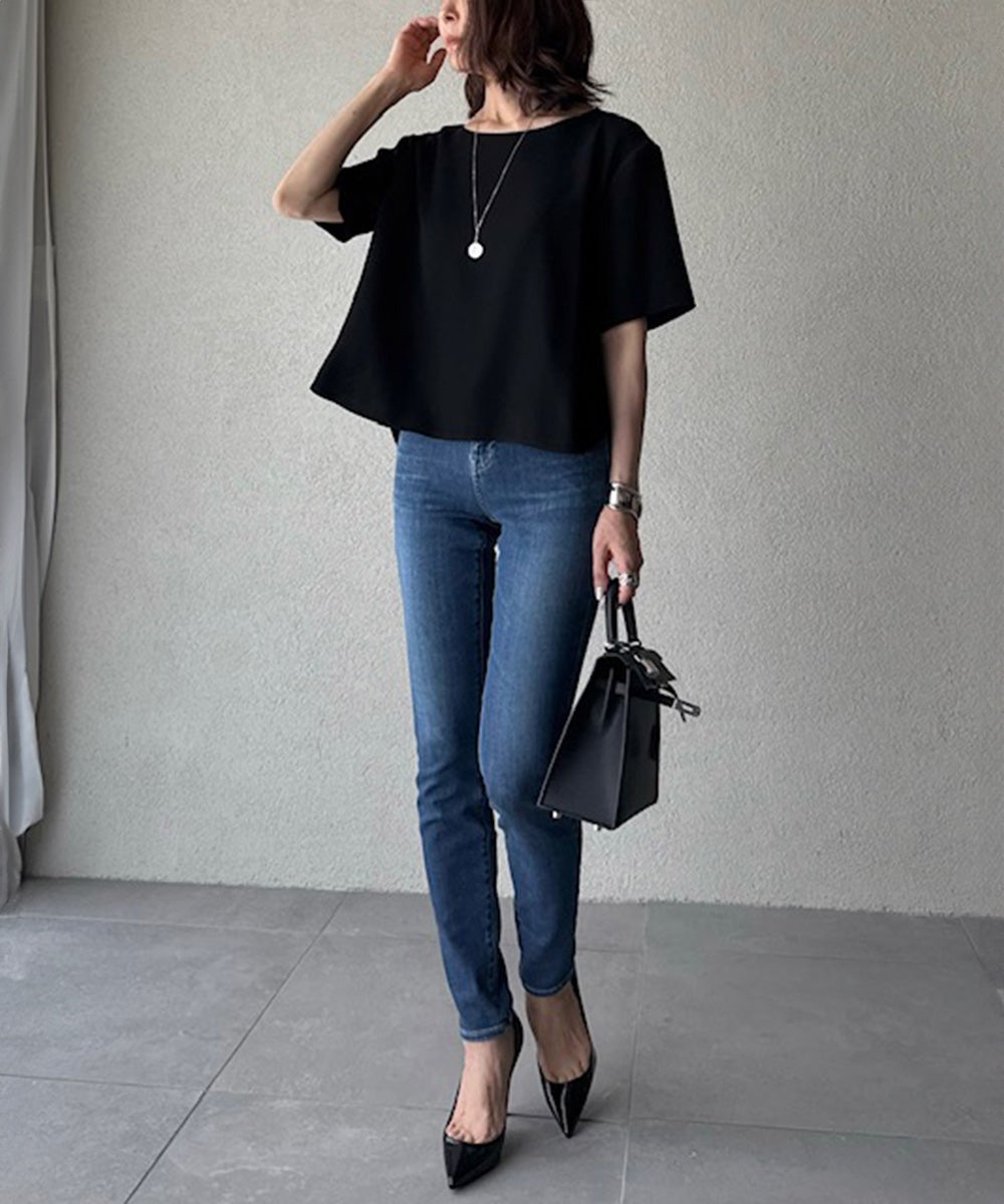 AKKO×Sov. / ジョーゼットTブラウス（WEB限定） TOPS Night STORE