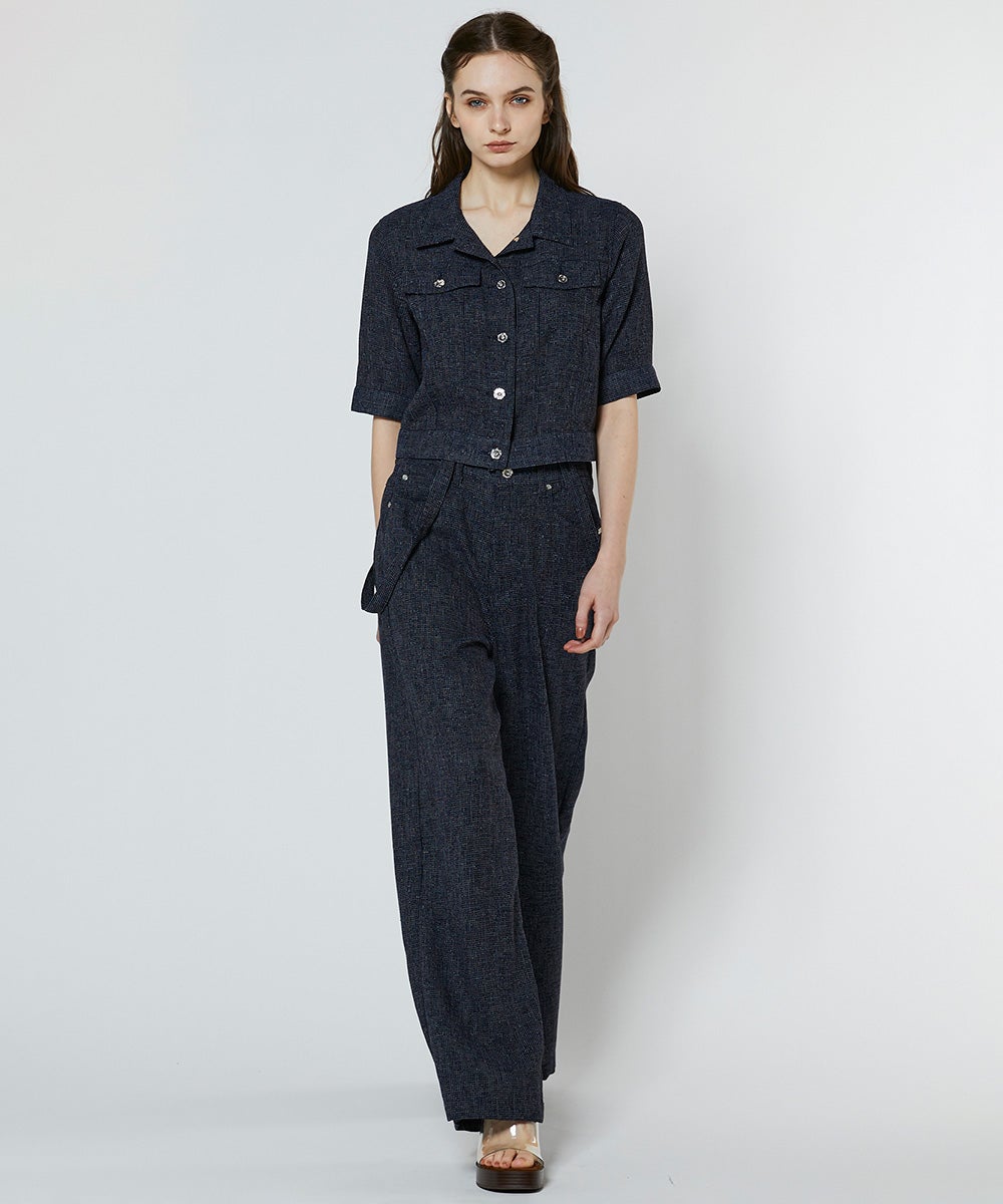 Sov. / メランジメッシュジャケット OUTERS Night STORE | ダブル