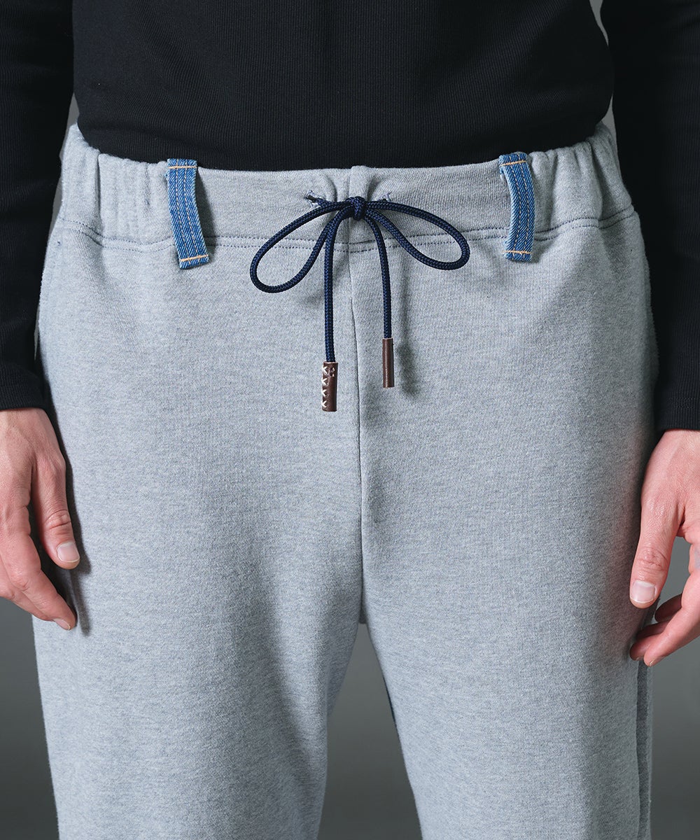 D/him 裏毛ドッキングデニムパンツ BOTTOMS Night STORE | ダブル