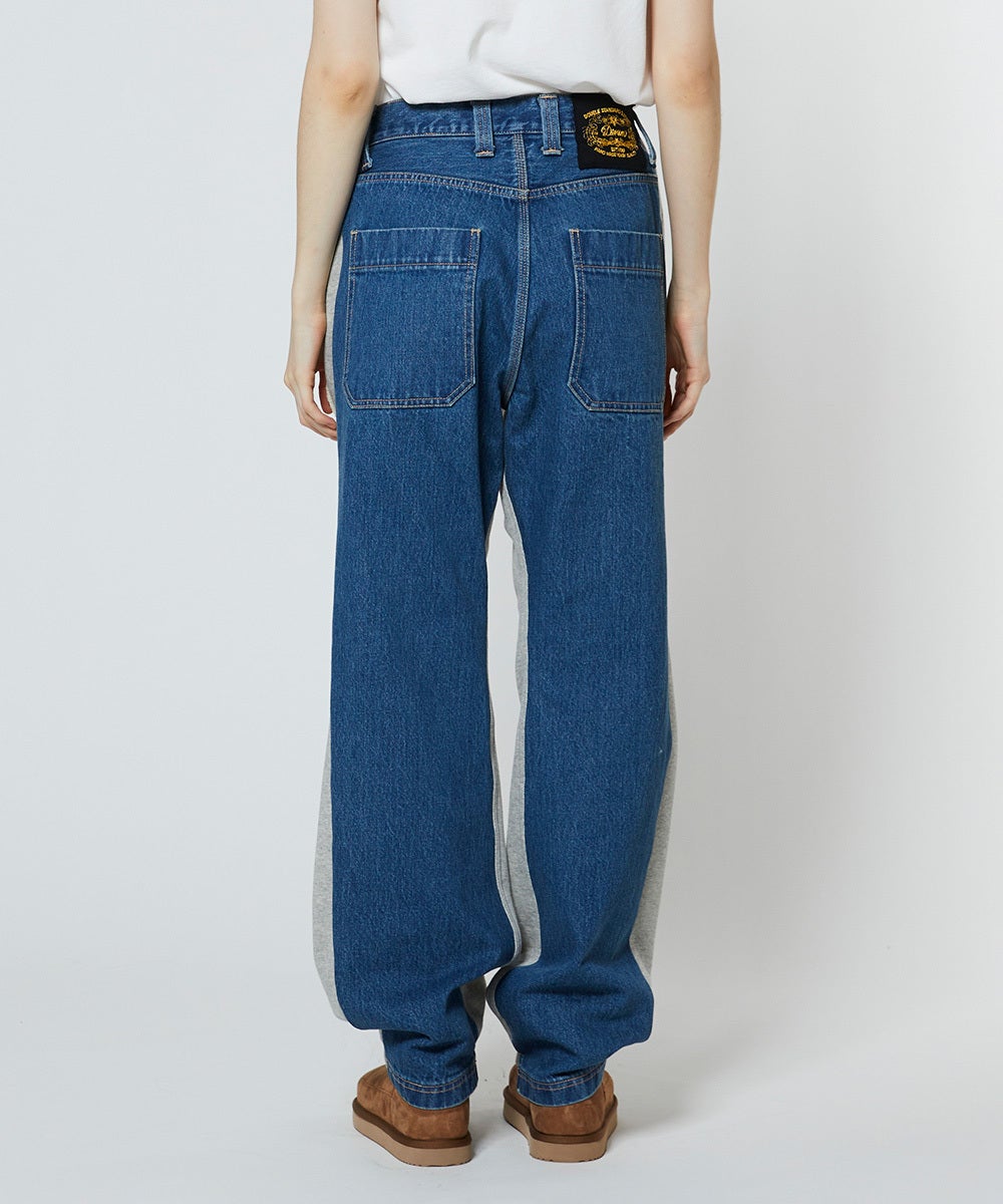 DSC / ドッキングデニムパンツ BOTTOMS Night STORE | ダブル