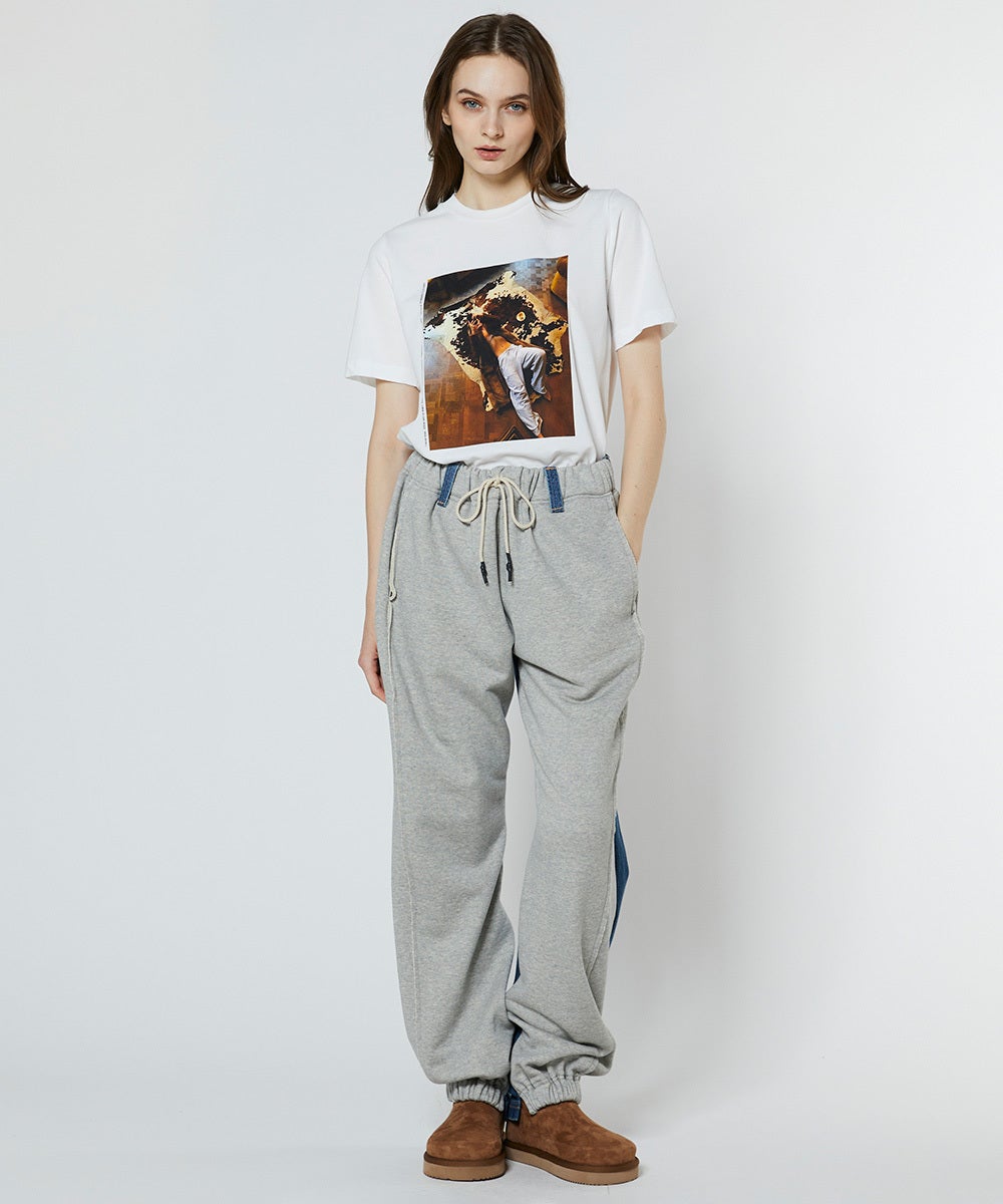 DSC / ドッキングデニムパンツ BOTTOMS Night STORE | ダブル