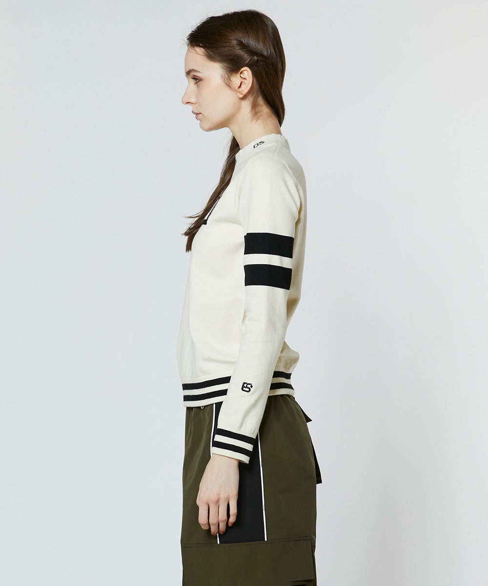 ESSENTIAL / DSロゴ プルオーバーニット TOPS Night STORE | ダブル