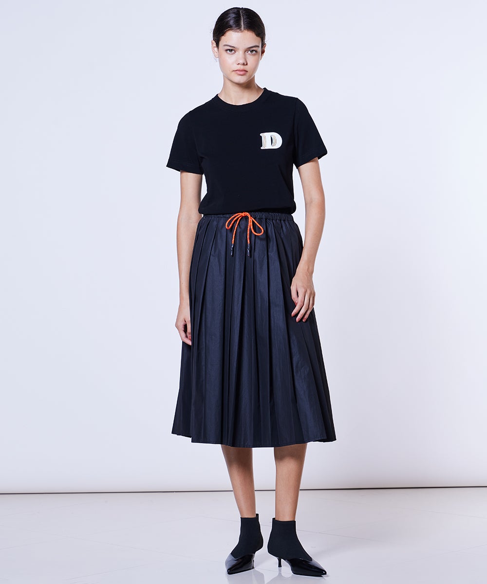 ESSENTIAL / タフタプリーツスカート BOTTOMS Night STORE | ダブル