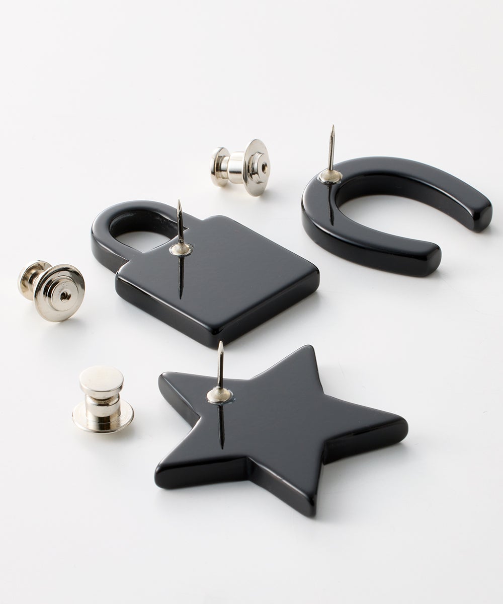DSC / ロゴアクリル ブローチセット GOODS Night STORE | ダブル