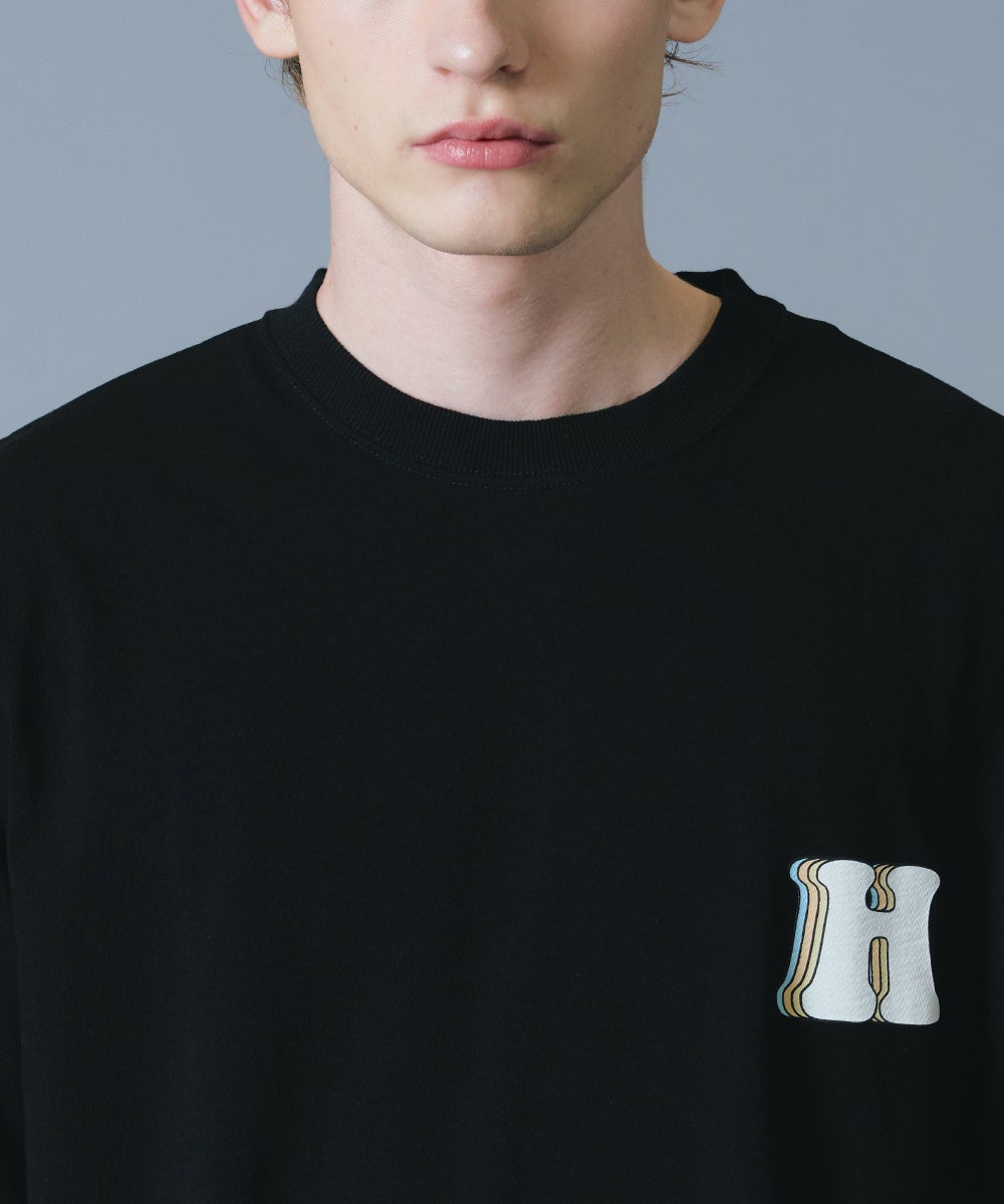 D/him HグラフィックプリントTシャツ TOPS Night STORE | ダブル