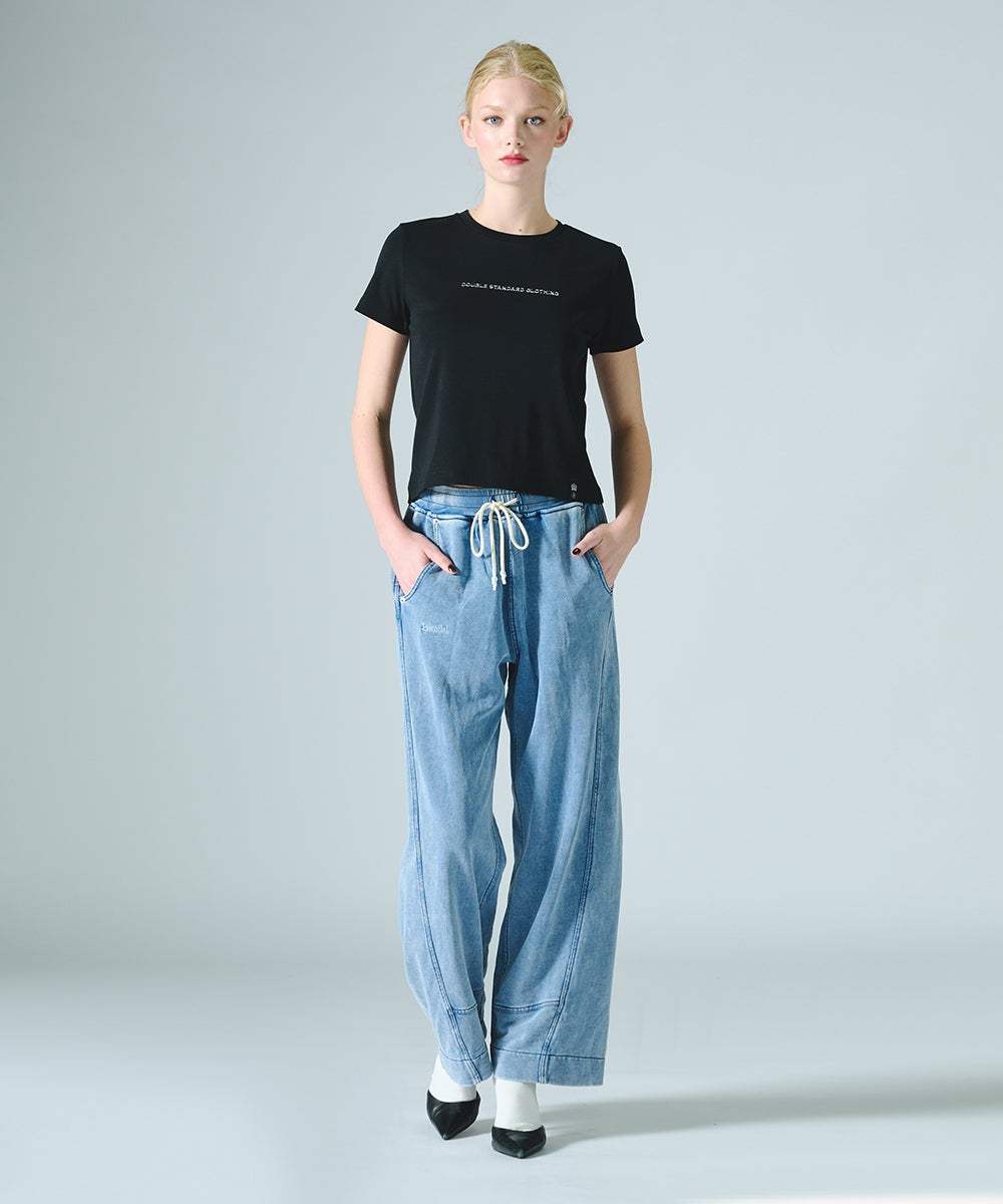 ESSENTIAL / インディゴワイドパンツ(WEB限定) BOTTOMS Night STORE