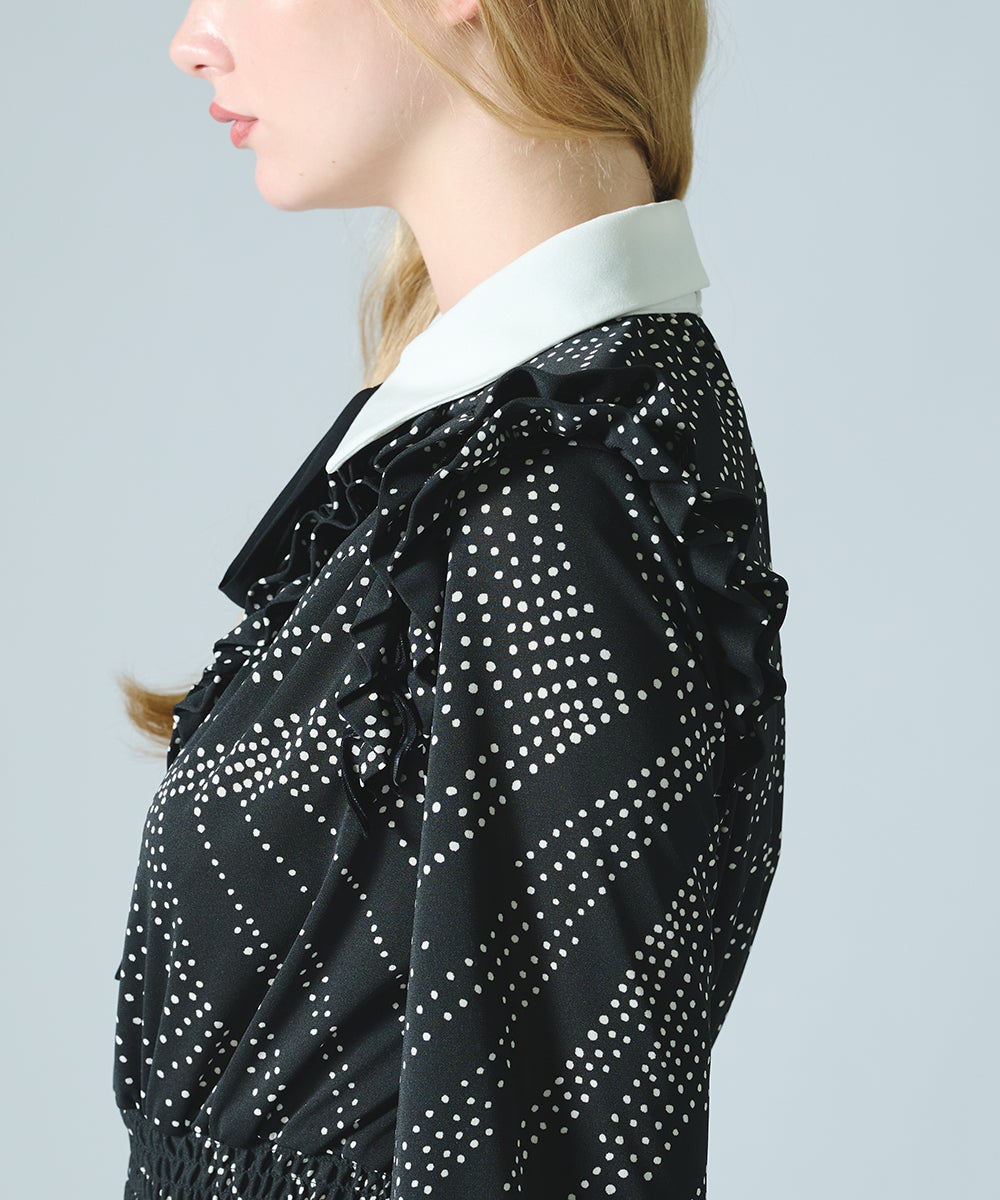 CORCOVADO / ポリエステルジャージ シャツドレス DRESS Night STORE