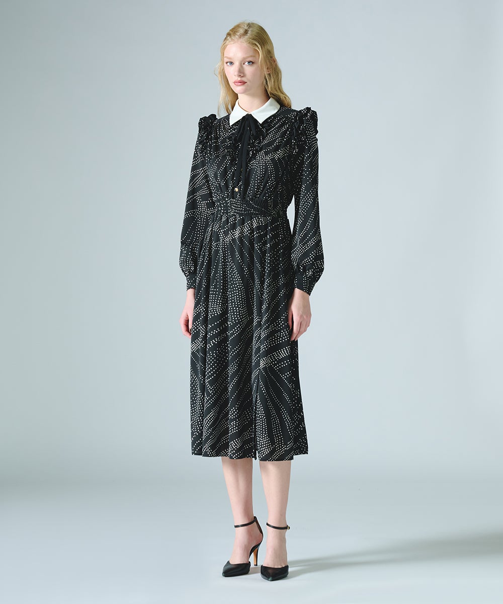 CORCOVADO / ポリエステルジャージ シャツドレス DRESS Night STORE