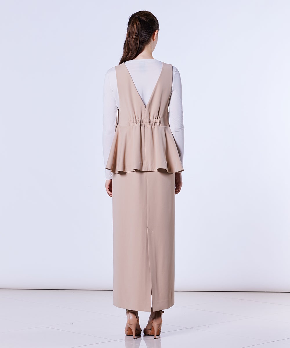 Sov. / コンジュクダブルサテンワンピース(予約) DRESS Night STORE