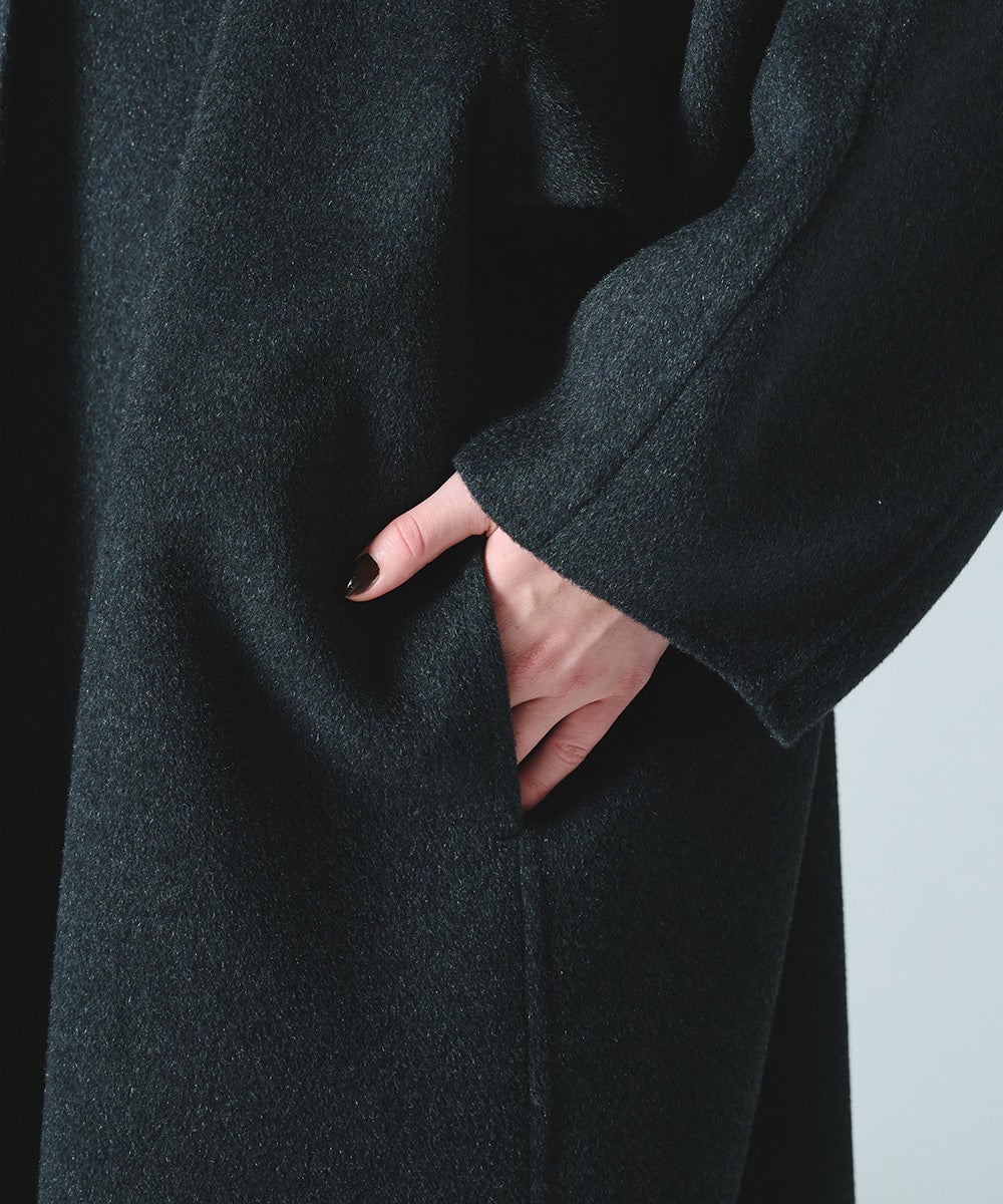 OSLOW / カシミヤリバー ロングコート OUTERS Night STORE | ダブル